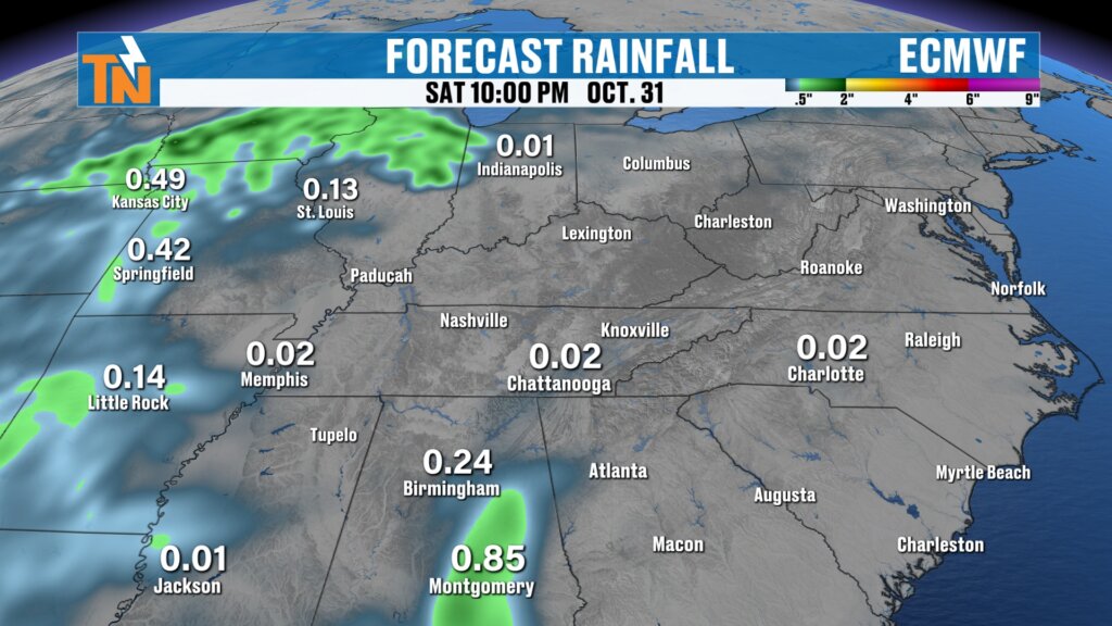 Halloween weekend - Halloween Weekend Turning Drier? A New Storm Is Still on the Horizon